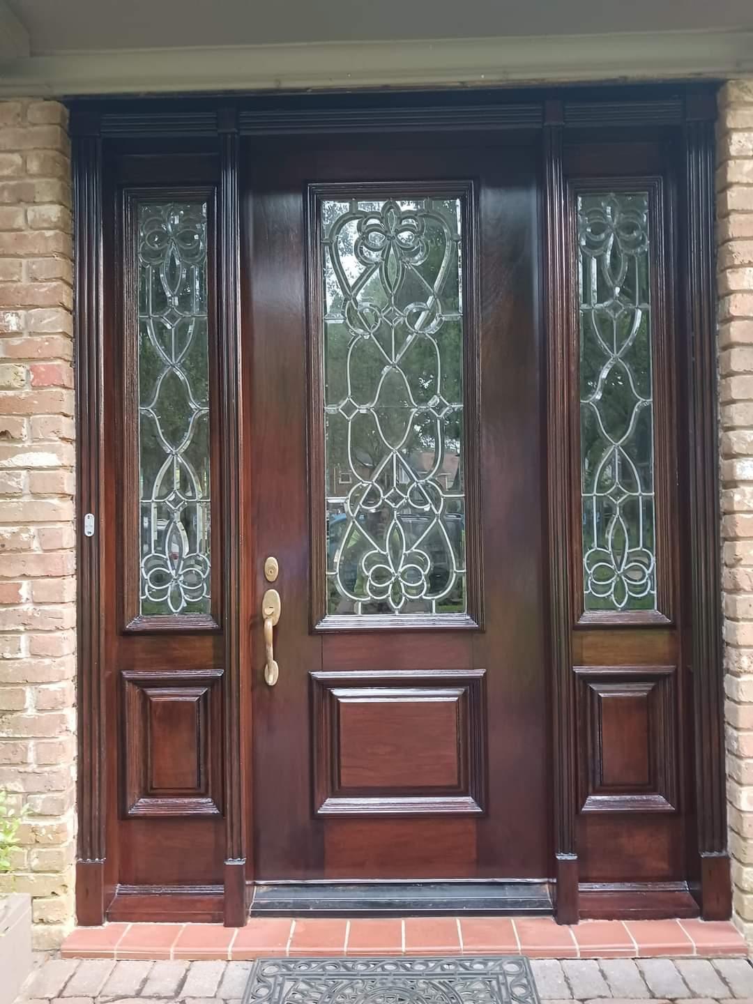 Roscoe's Front Door Refinishing | Expert Door Refinishing Services in Houston